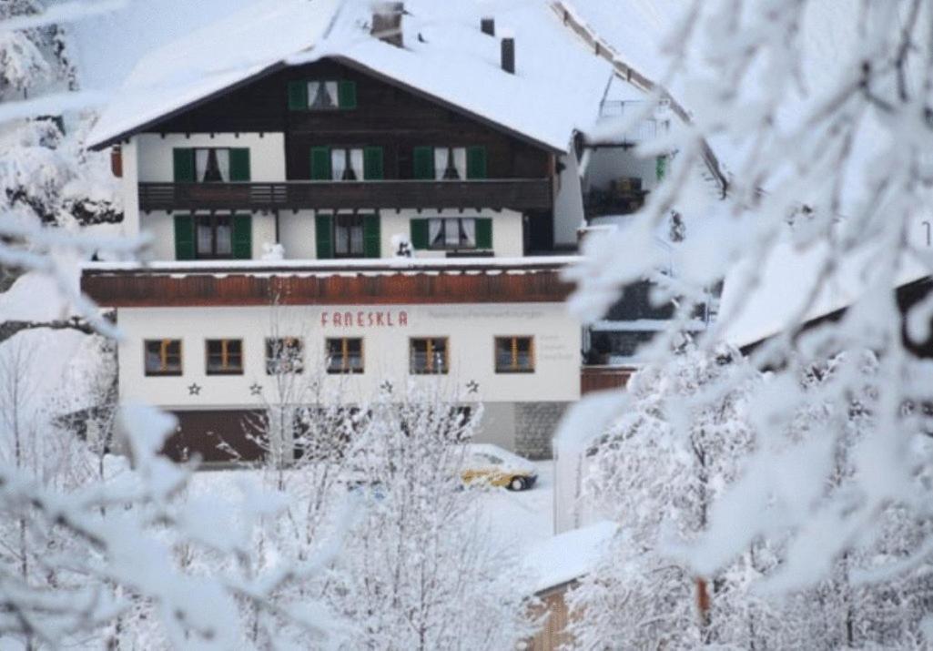 Hotel-Pension Faneskla Silbertal Kültér fotó